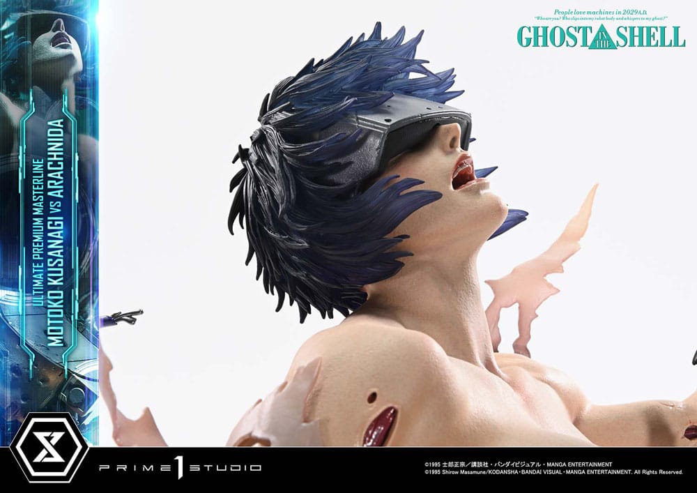 Ghost in the Shell statuette Ultimate Premium Masterline Series 1/4 Motoko Kusanagi vs Arachnida 68 cm