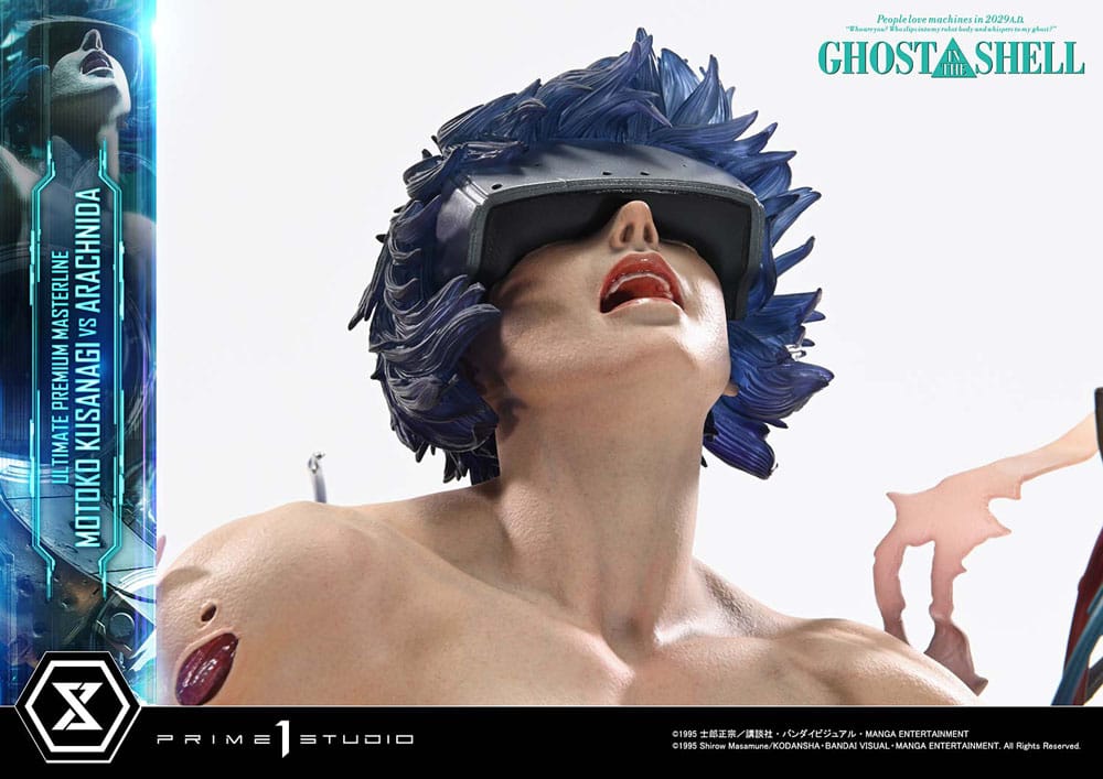 Ghost in the Shell statuette Ultimate Premium Masterline Series 1/4 Motoko Kusanagi vs Arachnida 68 cm