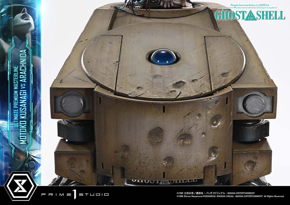 Ghost in the Shell statuette Ultimate Premium Masterline Series 1/4 Motoko Kusanagi vs Arachnida 68 cm
