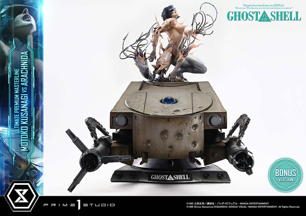 Ghost in the Shell statuette Ultimate Premium Masterline Series 1/4 Motoko Kusanagi vs Arachnida Bonus Version 68 cm