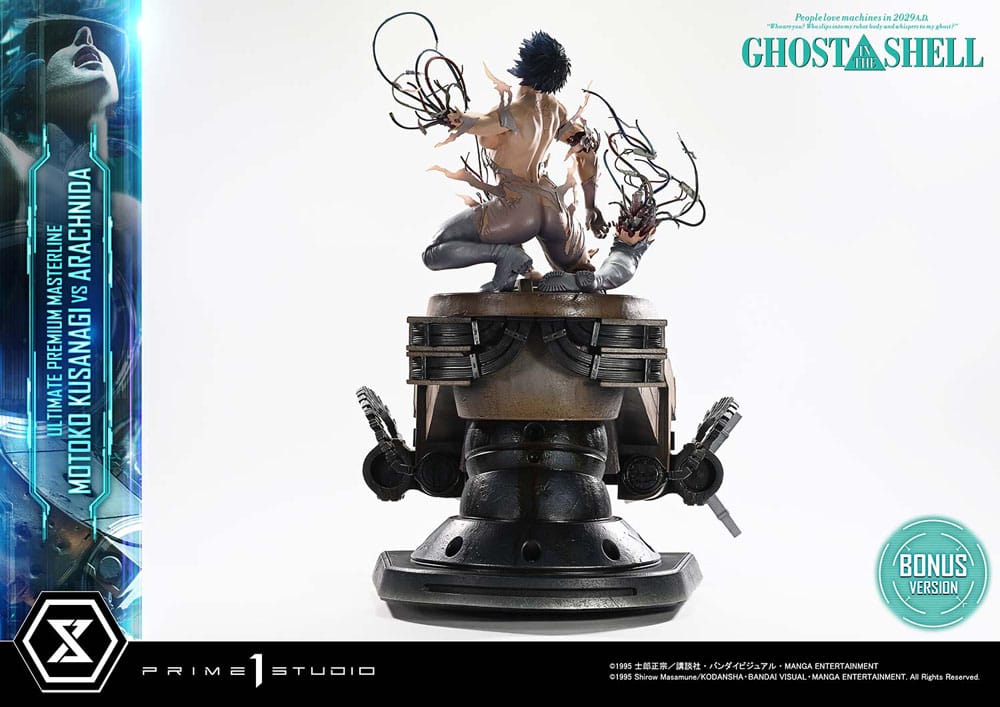 Ghost in the Shell statuette Ultimate Premium Masterline Series 1/4 Motoko Kusanagi vs Arachnida Bonus Version 68 cm