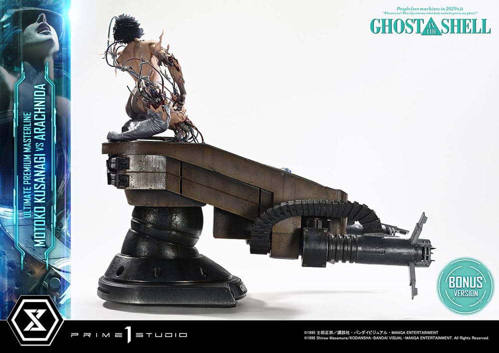 Ghost in the Shell statuette Ultimate Premium Masterline Series 1/4 Motoko Kusanagi vs Arachnida Bonus Version 68 cm
