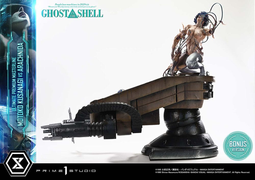 Ghost in the Shell statuette Ultimate Premium Masterline Series 1/4 Motoko Kusanagi vs Arachnida Bonus Version 68 cm