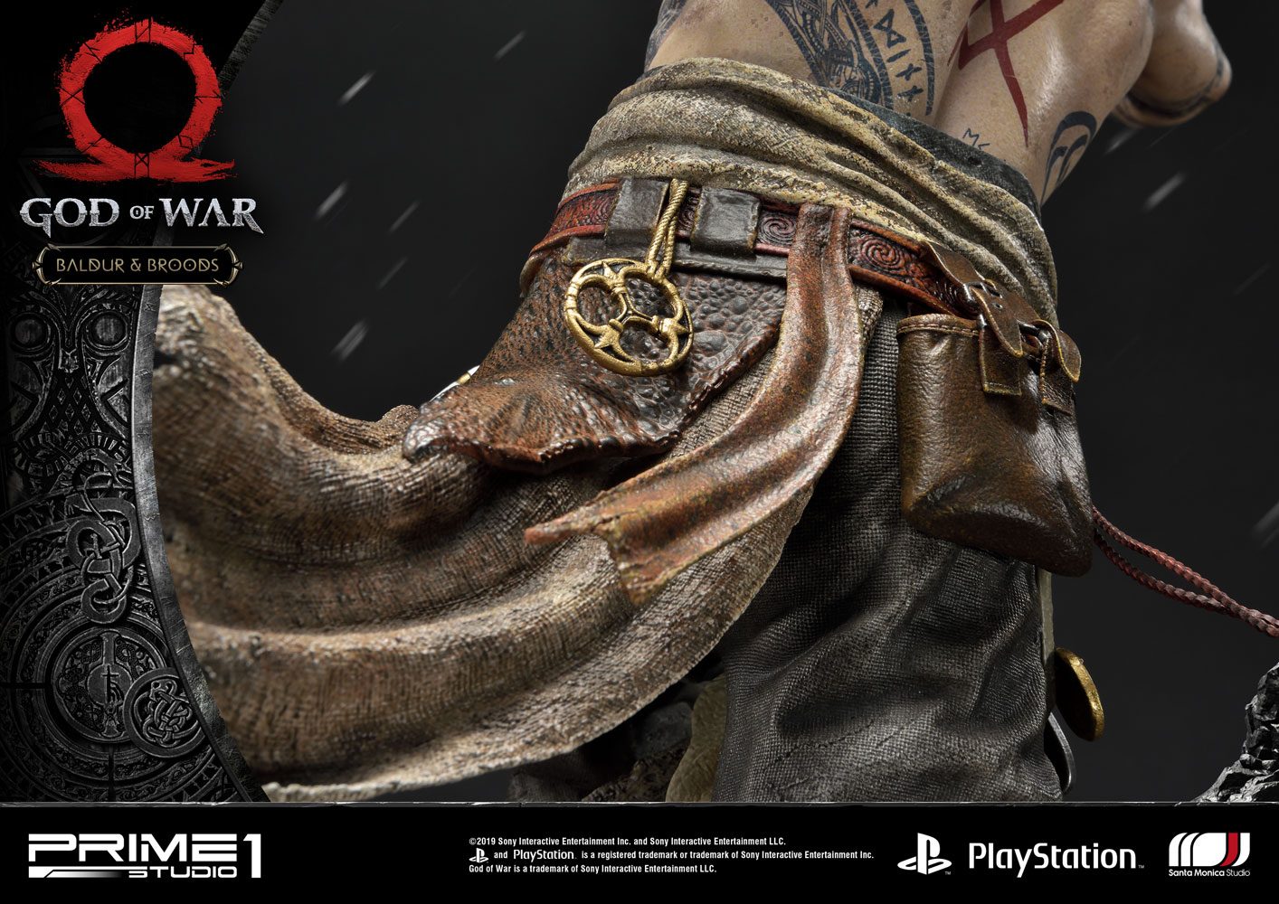 God of War (2018) statuette Baldur & Broods 62 cm