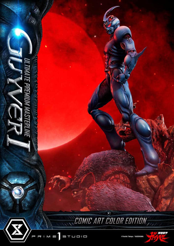 Guyver - The Bioboosted Armor statuette Ultimate Premium Masterline Series 1/4 Guyver I Comic Art Color Edition 82 cm