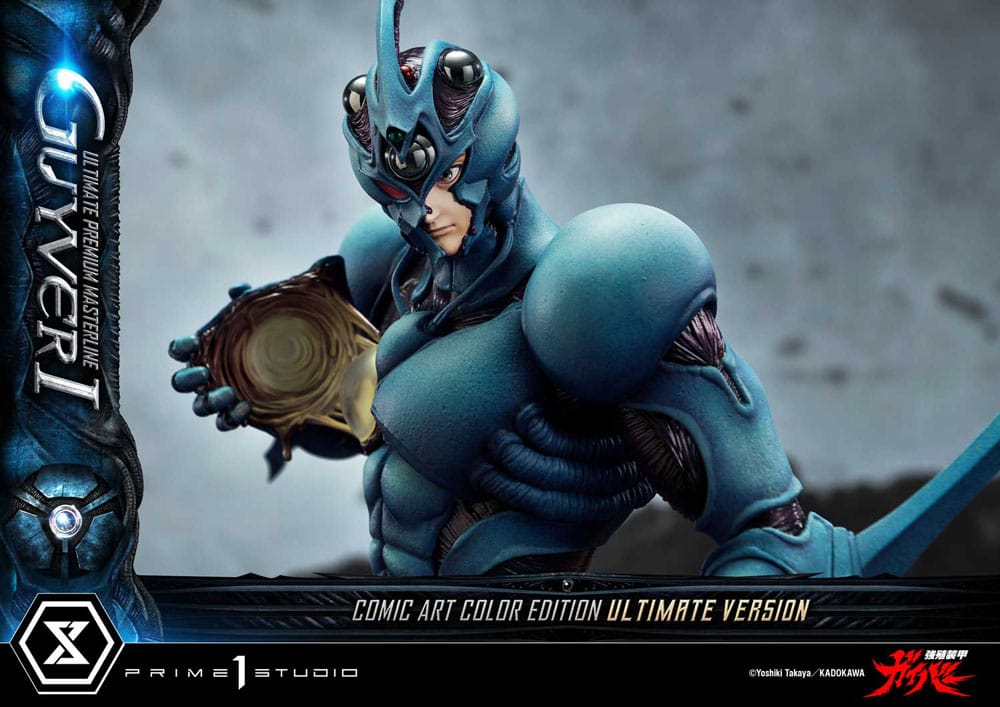 Guyver - The Bioboosted Armor statuette Ultimate Premium Masterline Series 1/4 Guyver I Comic Art Color Edition Ultimate Bonus Version 82 cm