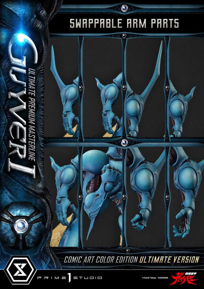 Guyver - The Bioboosted Armor statuette Ultimate Premium Masterline Series 1/4 Guyver I Comic Art Color Edition Ultimate Bonus Version 82 cm