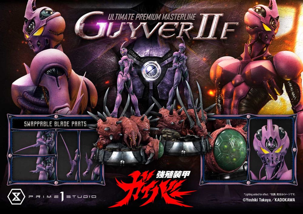 Guyver The Bioboosted Armor Ultimate Premium Masterline statuette Guyver II F(Female) 88 cm