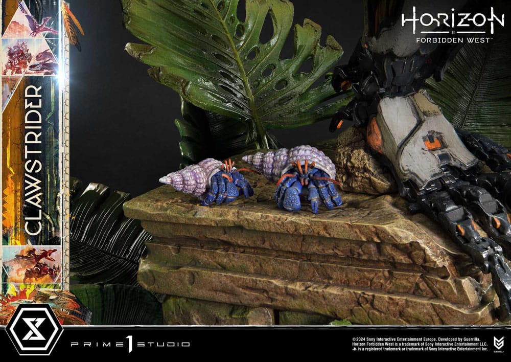 Horizon Forbidden West statuette Ultimate Premium Masterline Series 1/4 Clawstrider 68 cm
