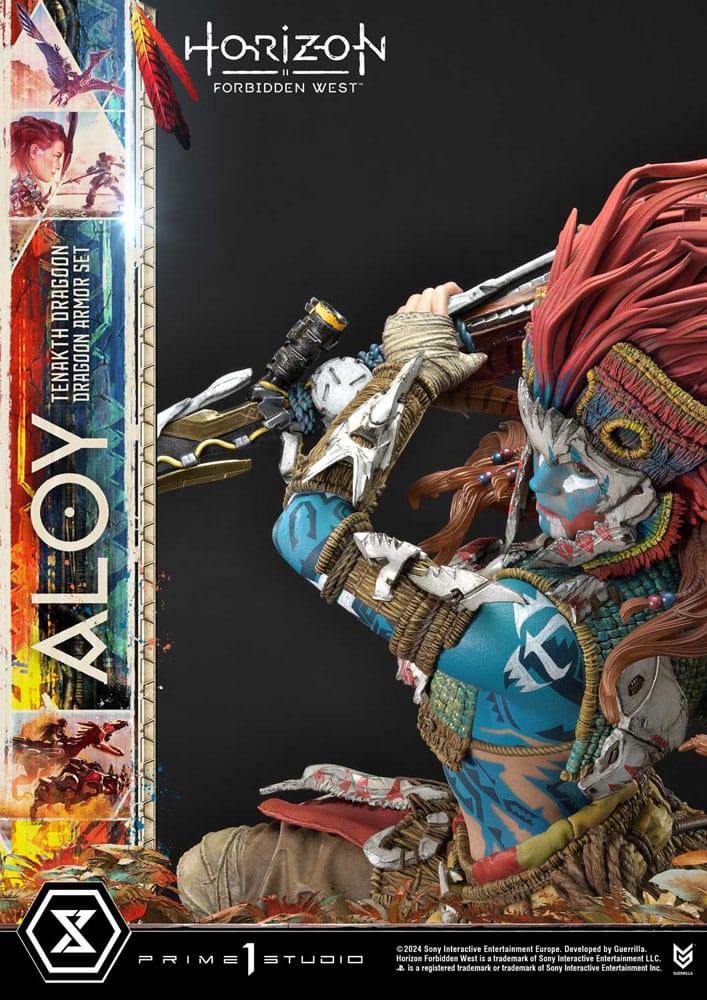 Horizon Forbidden West statuette Ultimate Premium Masterline Series 1/4 Aloy Bonus Version 69 cm