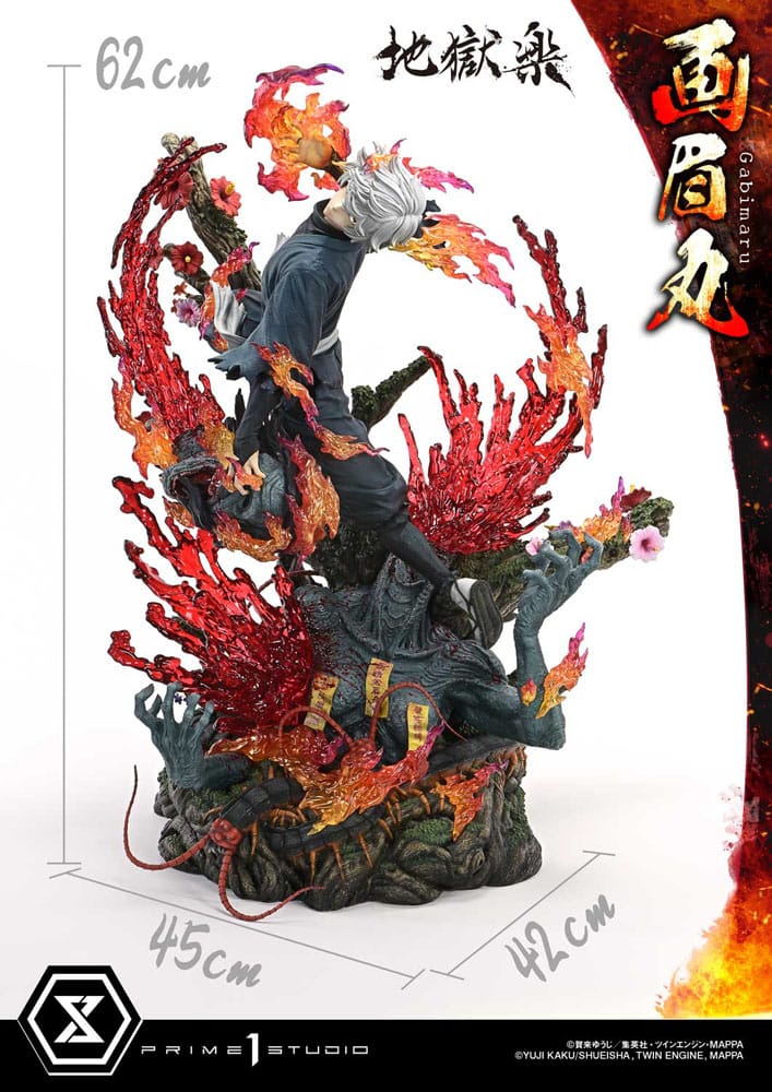 Hell´s Paradise statuette Ultimate Premium Masterline Series 1/4 Gabimaru Bonus Version 62 cm