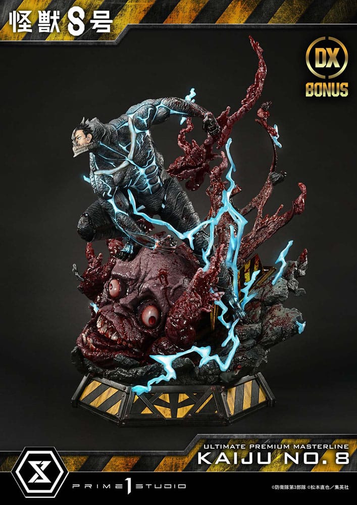 Kaiju No. 8 statuette Ultimate Premium Masterline Series 1/4 Kaiju No. 8 DX Bonus Ver. 70 cm