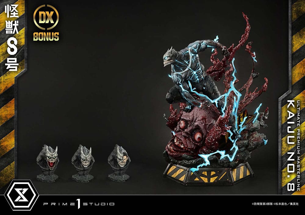 Kaiju No. 8 statuette Ultimate Premium Masterline Series 1/4 Kaiju No. 8 DX Bonus Ver. 70 cm