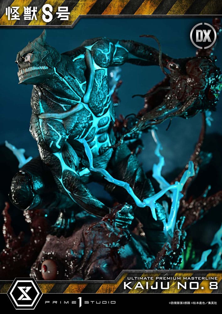 Kaiju No. 8 statuette Ultimate Premium Masterline Series 1/4 Kaiju No. 8 DX Bonus Ver. 70 cm