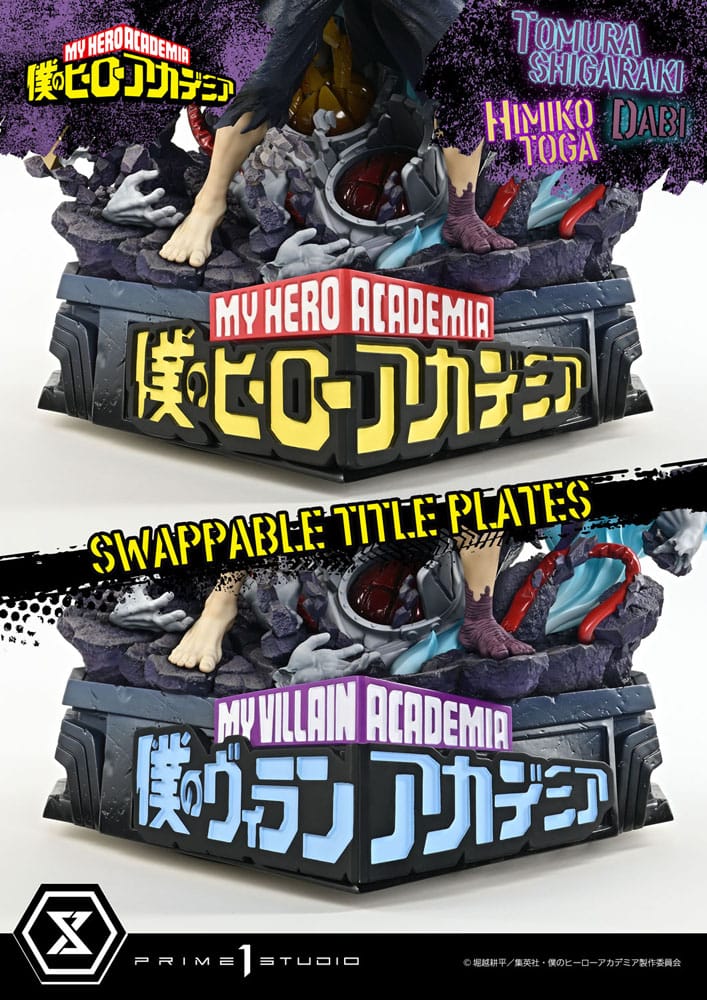 My Hero Academia statuette Ultimate Premium Masterline Tomura Tomura Shigaraki, Dabi & Himiko Toga 69 cm