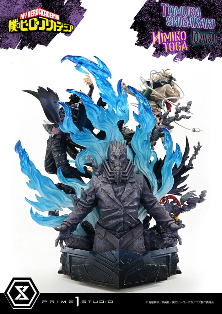 My Hero Academia statuette Ultimate Premium Masterline Tomura Tomura Shigaraki, Dabi & Himiko Toga 69 cm