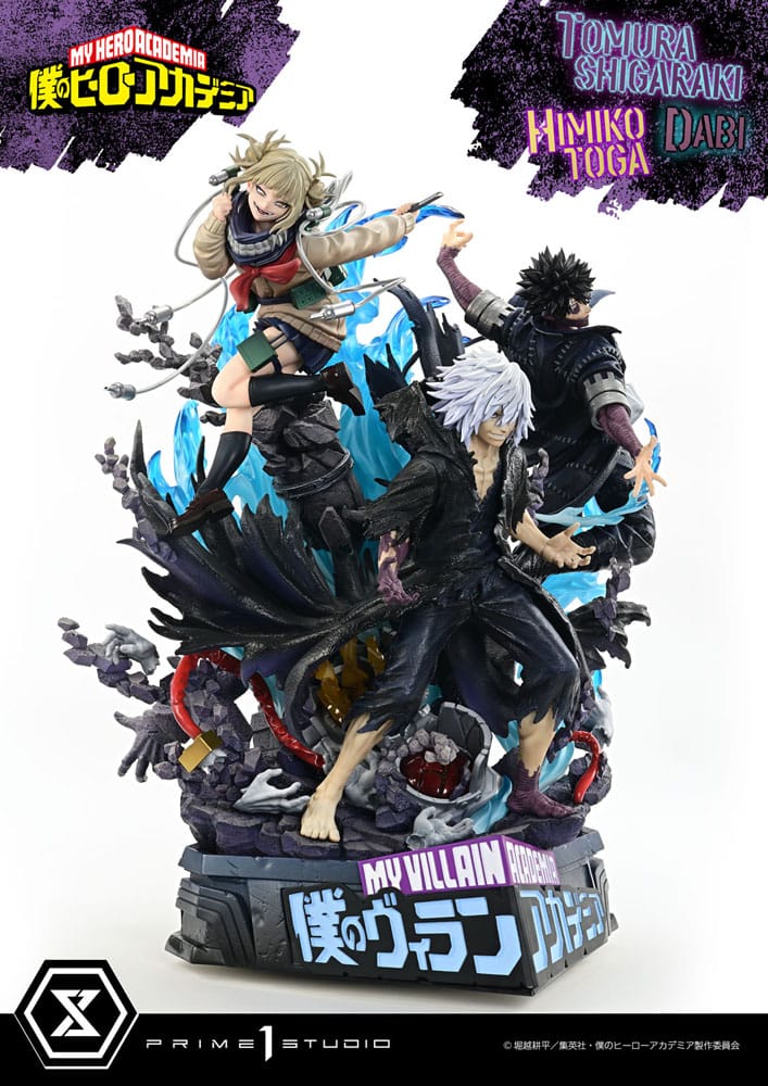 My Hero Academia statuette Ultimate Premium Masterline Tomura Tomura Shigaraki, Dabi & Himiko Toga 69 cm