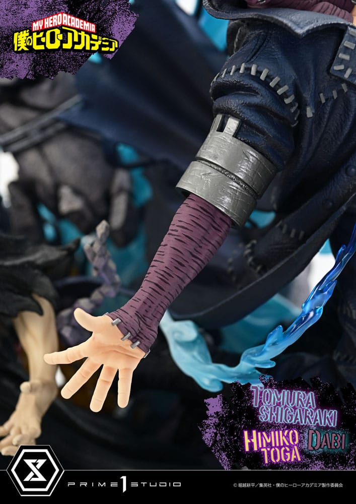 My Hero Academia statuette Ultimate Premium Masterline Tomura Tomura Shigaraki, Dabi & Himiko Toga 69 cm
