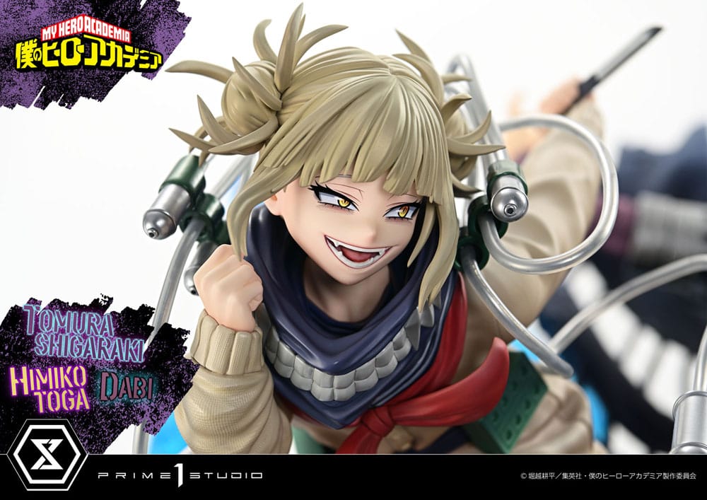 My Hero Academia statuette Ultimate Premium Masterline Tomura Tomura Shigaraki, Dabi & Himiko Toga 69 cm