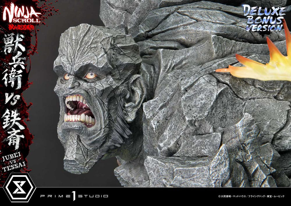 Ninja Scroll statuette Ultimate Premium Masterline Series 1/4 Jubei Versus Tessai Deluxe Bonus Version 101 cm