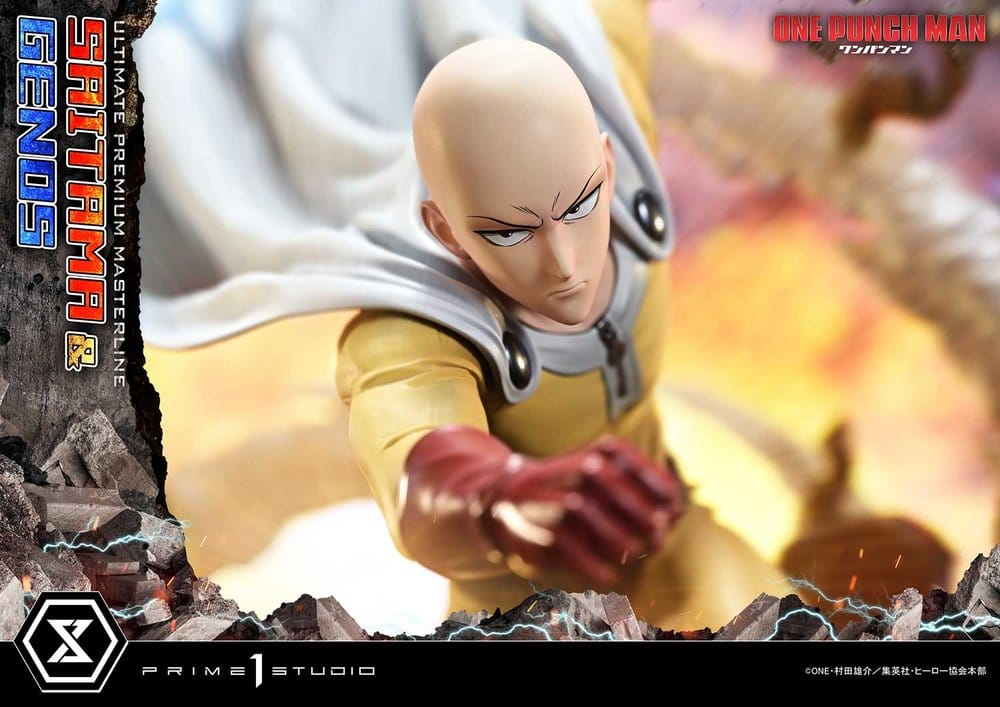 One-Punch Man statuette Ultimate Premium Masterline Series 1/4 Saitama & Genos 73 cm