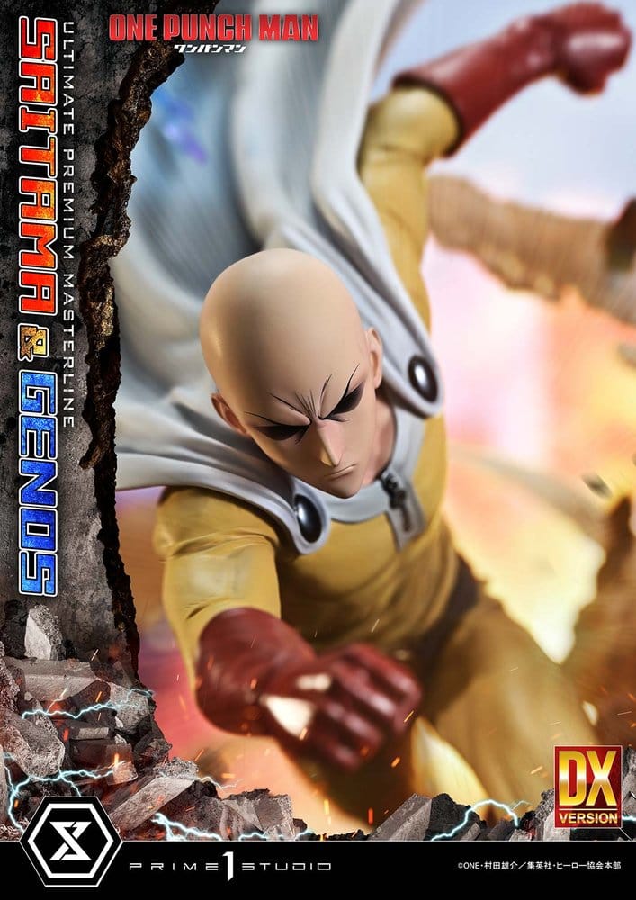 One-Punch Man statuette Ultimate Premium Masterline Series 1/4 Saitama & Genos Deluxe Version 73 cm