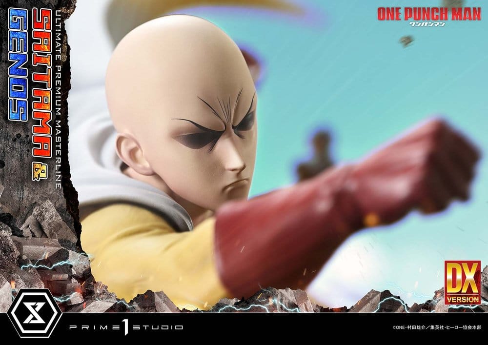 One-Punch Man statuette Ultimate Premium Masterline Series 1/4 Saitama & Genos Deluxe Version 73 cm