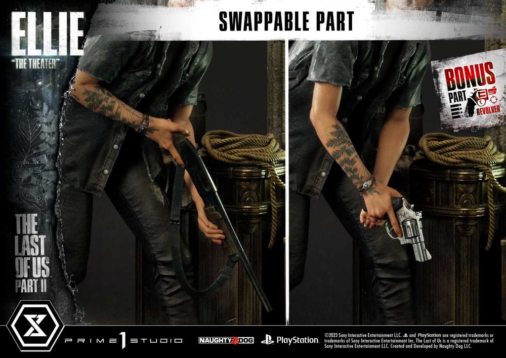 The Last of Us Part II statuette 1/4 Ultimate Premium Masterline Series Ellie "The Theater" Bonus Version 58 cm