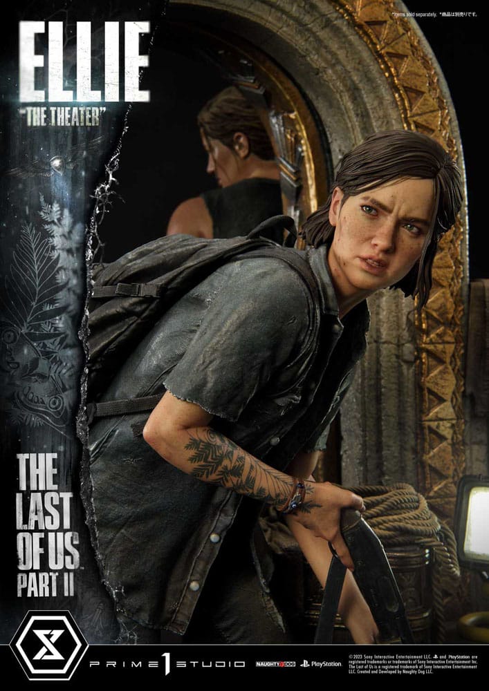 The Last of Us Part II statuette 1/4 Ultimate Premium Masterline Series Ellie "The Theater" Bonus Version 58 cm