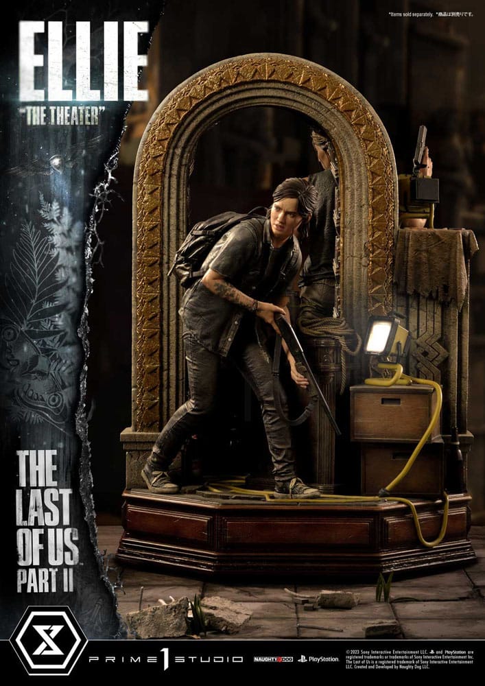 The Last of Us Part II statuette 1/4 Ultimate Premium Masterline Series Ellie "The Theater" Bonus Version 58 cm