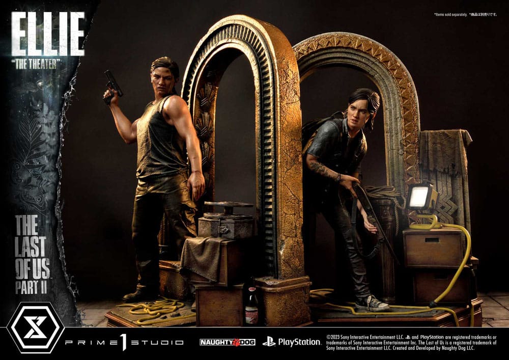 The Last of Us Part II statuette 1/4 Ultimate Premium Masterline Series Ellie "The Theater" Bonus Version 58 cm