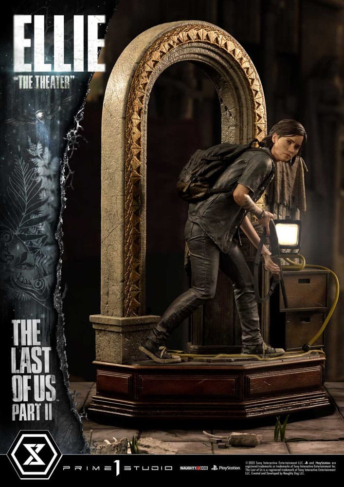 The Last of Us Part II statuette 1/4 Ultimate Premium Masterline Series Ellie "The Theater" Bonus Version 58 cm