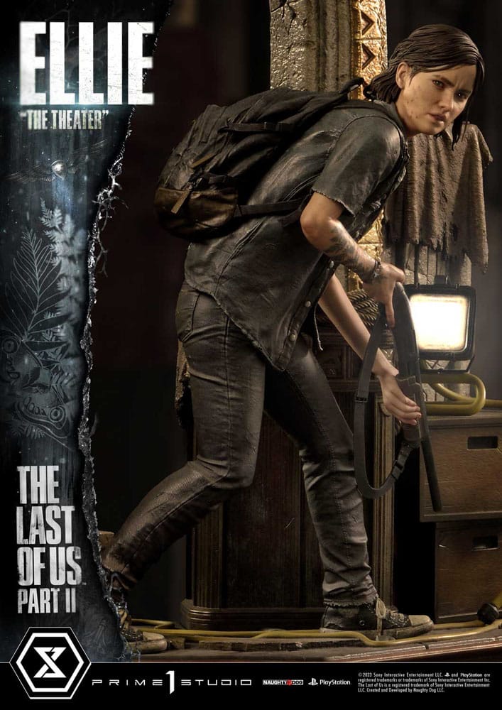 The Last of Us Part II statuette 1/4 Ultimate Premium Masterline Series Ellie "The Theater" Bonus Version 58 cm