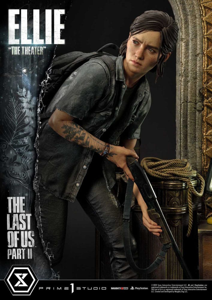 The Last of Us Part II statuette 1/4 Ultimate Premium Masterline Series Ellie "The Theater" Bonus Version 58 cm