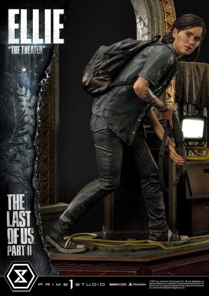 The Last of Us Part II statuette 1/4 Ultimate Premium Masterline Series Ellie "The Theater" Bonus Version 58 cm