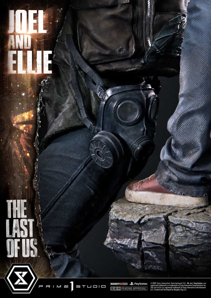 The Last of Us Part I statuette Ultimate Premium Masterline Series Joel & Ellie Deluxe Version (The Last of Us Part I) 73 cm