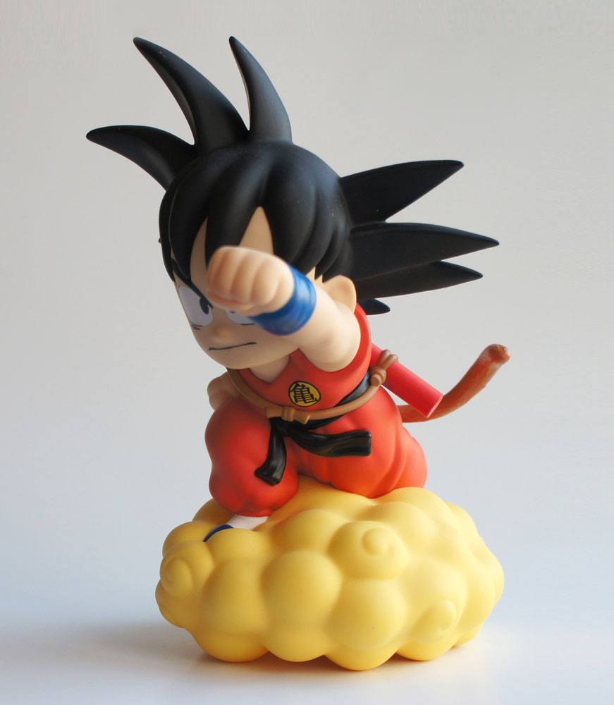 Dragon Ball tirelire Chibi PVC Son Goku sur le Nuage Magique 22 cm