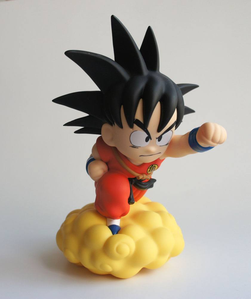 Dragon Ball tirelire Chibi PVC Son Goku sur le Nuage Magique 22 cm