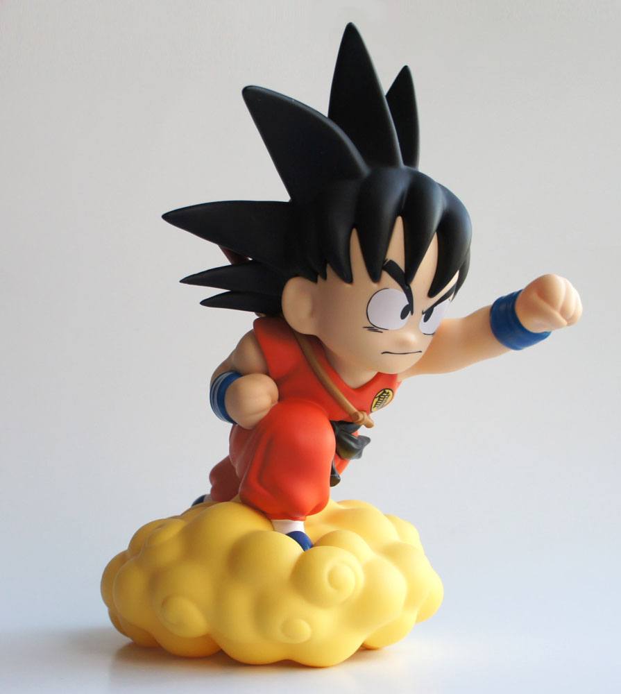 Dragon Ball tirelire Chibi PVC Son Goku sur le Nuage Magique 22 cm