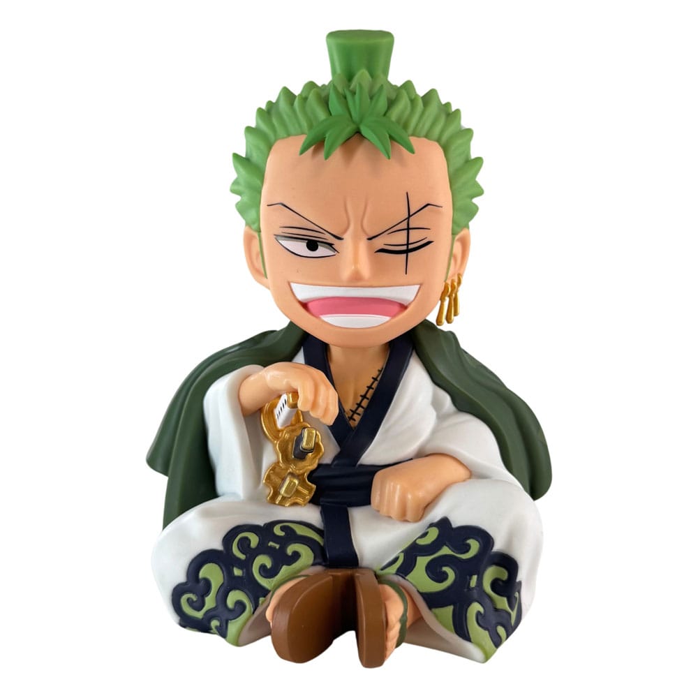 One Piece tirelire PVC Zorojuro
