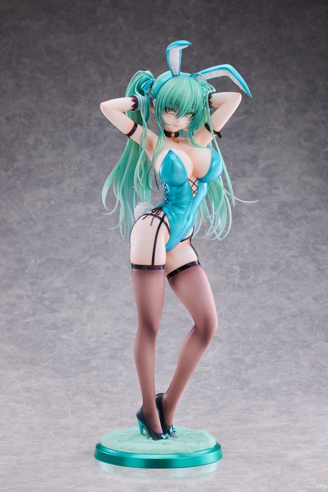 Original Character statuette PVC 1/4 Green Twin Tail Bunny-chan 43 cm