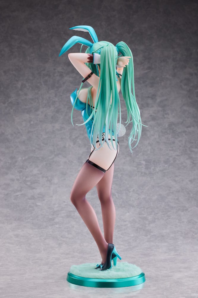 Original Character statuette PVC 1/4 Green Twin Tail Bunny-chan 43 cm