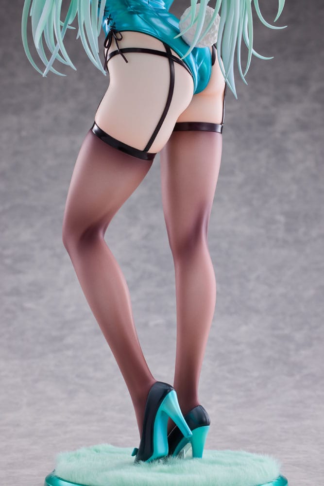 Original Character statuette PVC 1/4 Green Twin Tail Bunny-chan 43 cm