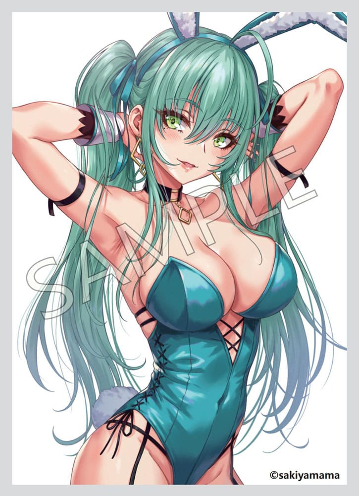 Original Character statuette PVC 1/4 Green Twin Tail Bunny-chan 43 cm