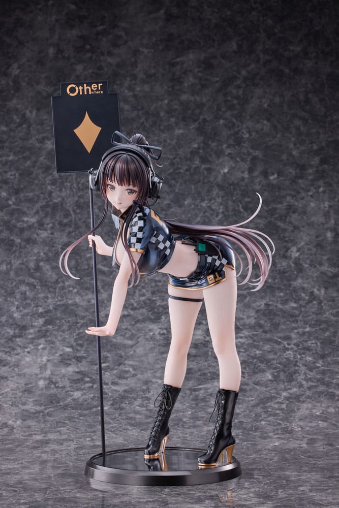 Original Character statuette PVC 1/4 Racing Girl Kurumizawa 43 cm