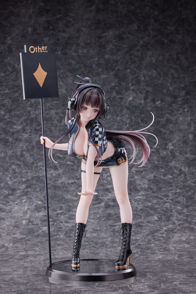 Original Character statuette PVC 1/4 Racing Girl Kurumizawa 43 cm