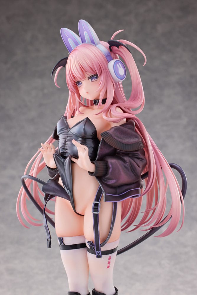 Original Character statuette PVC 1/6 Usamimi Headphone Lulumu Illustrated by Tamano Kedama 32 cm