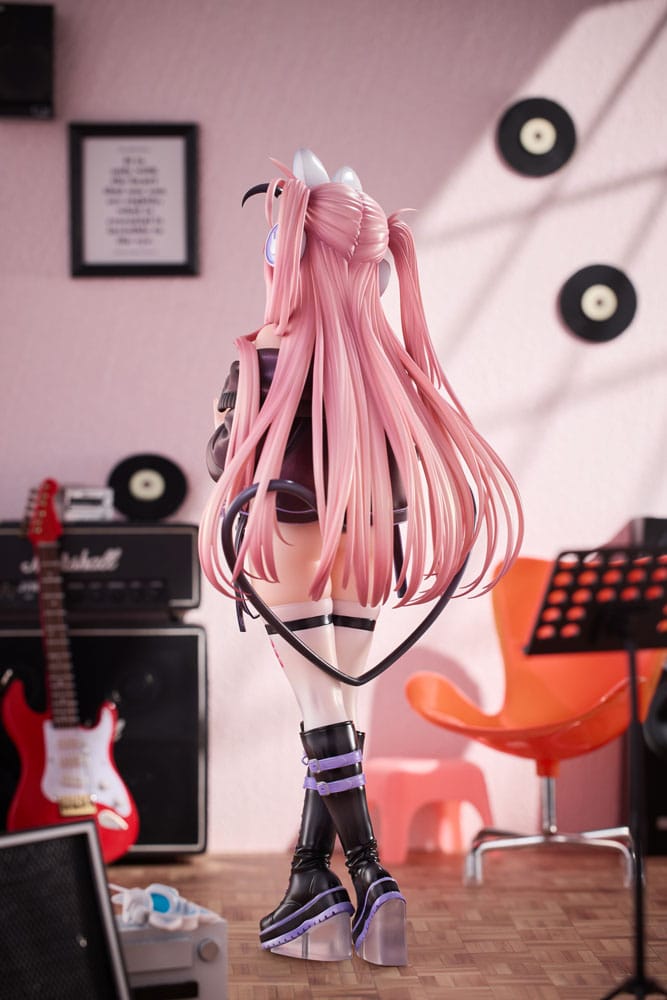 Original Character statuette PVC 1/6 Usamimi Headphone Lulumu Illustrated by Tamano Kedama 32 cm