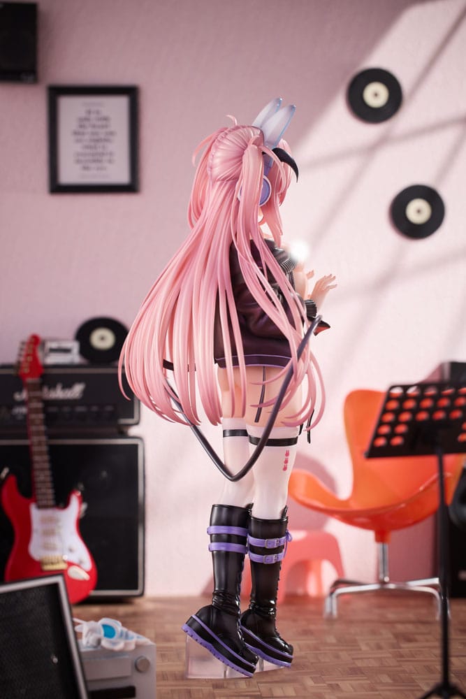 Original Character statuette PVC 1/6 Usamimi Headphone Lulumu Illustrated by Tamano Kedama 32 cm