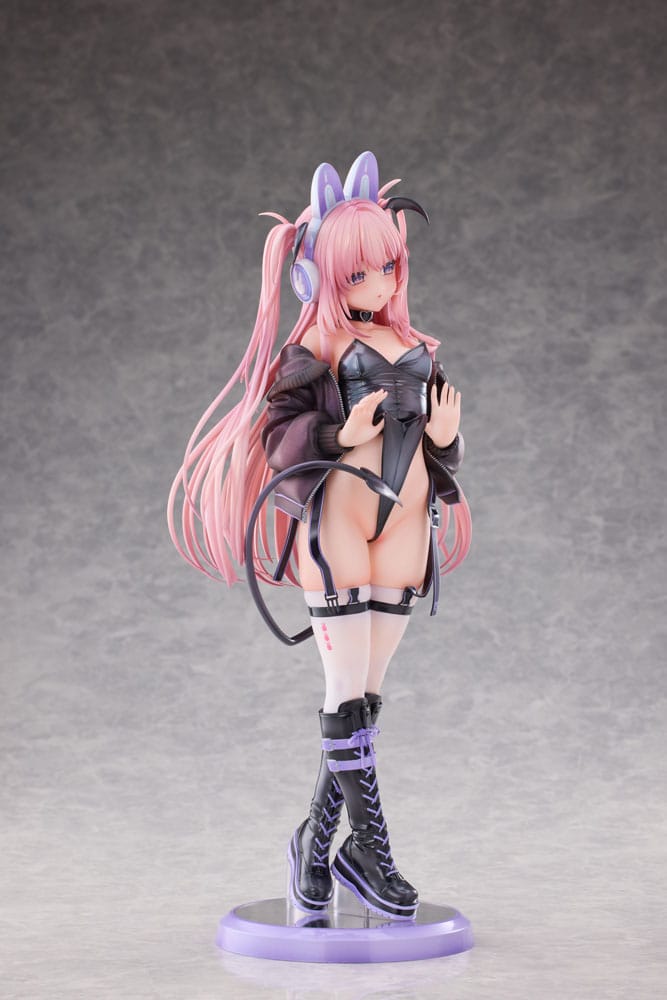 Original Character statuette PVC 1/6 Usamimi Headphone Lulumu Illustrated by Tamano Kedama 32 cm